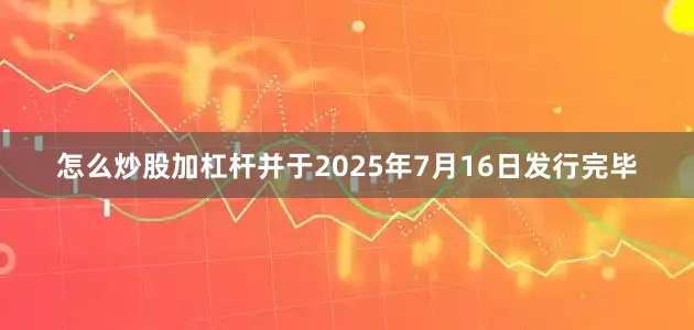 怎么炒股加杠杆并于2025年7月16日发行完毕